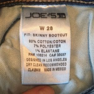 JOE’s SZ 28 SKINNY BOOTCUT